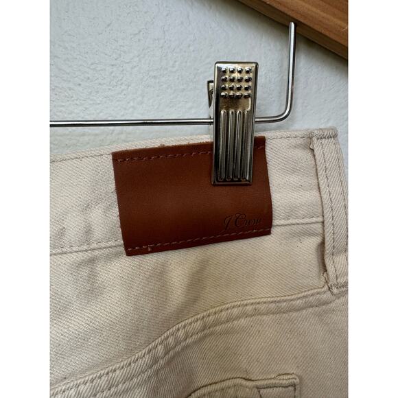 J. Crew Slouchy Boyfriend High Waisted Jeans Cream Ecru Natural Women Sz 25 NWT - Picture 6 of 9